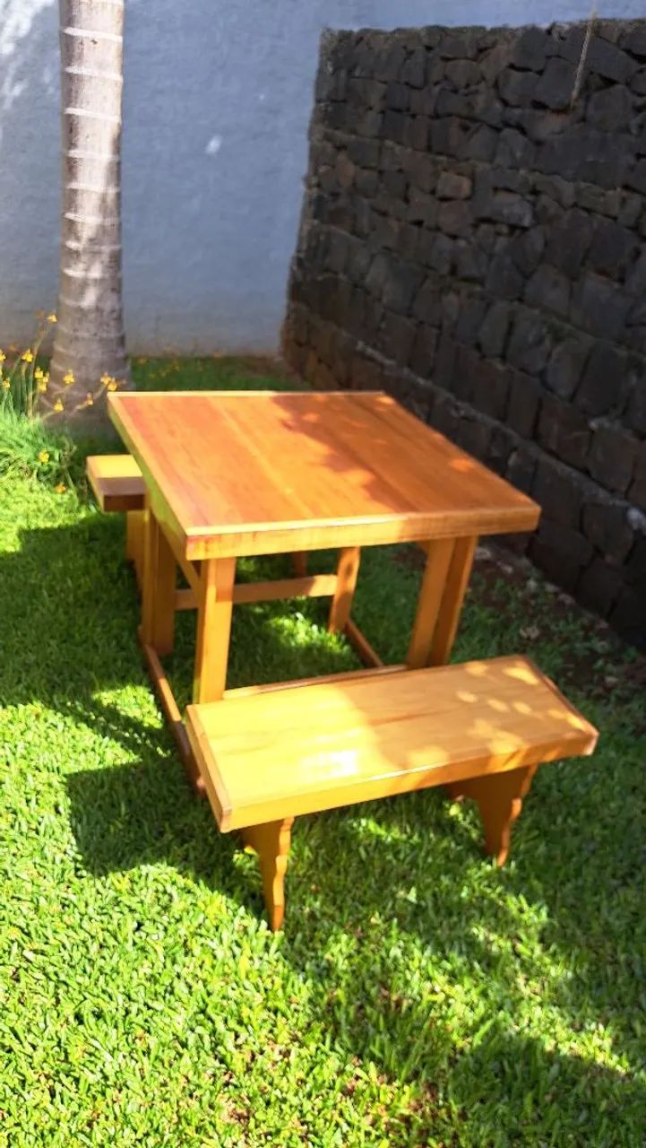 Mesa madeira maciça  - Foto 2