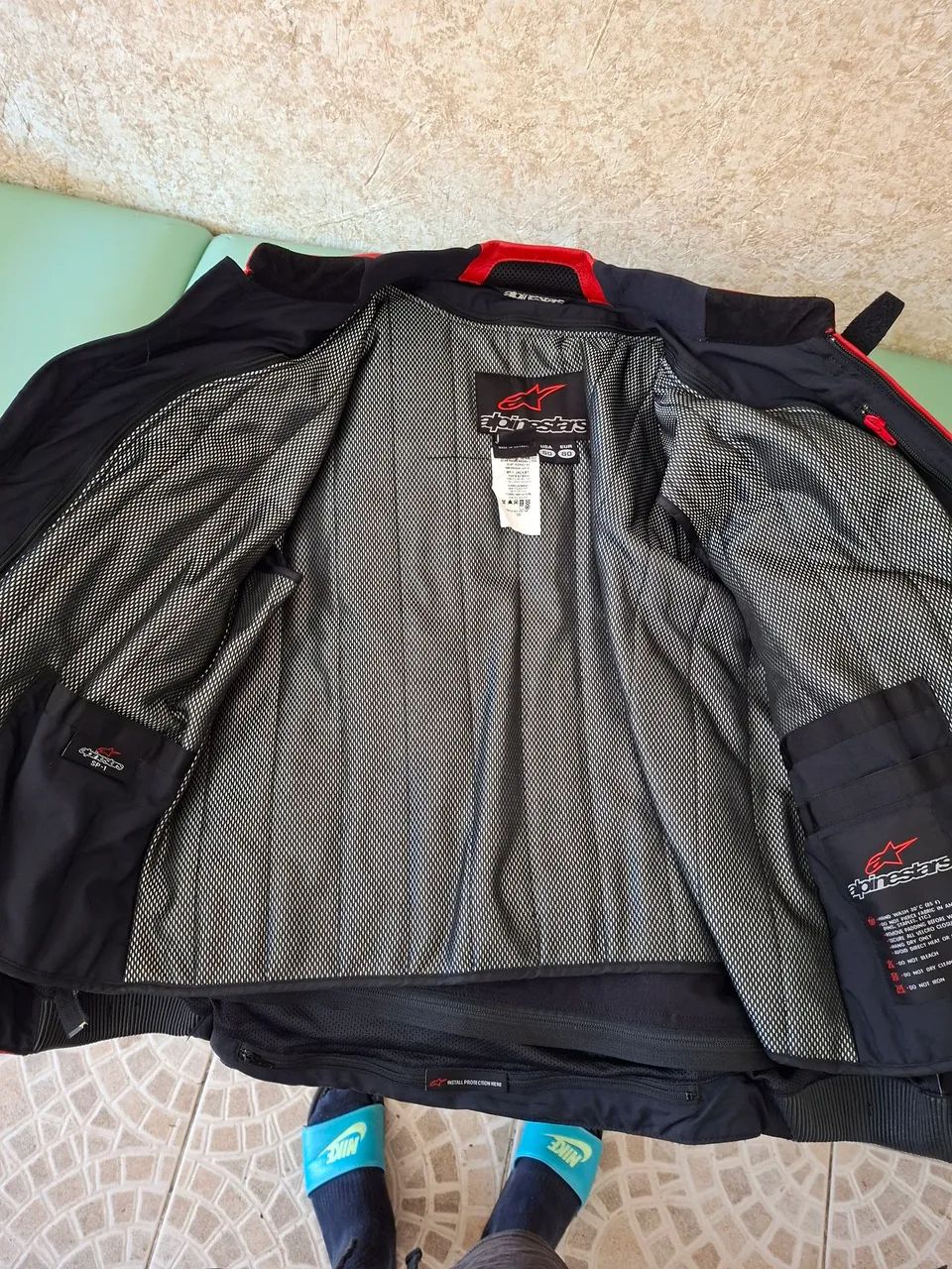 Jaqueta Alpinestars Couro Legitimo - Foto 4