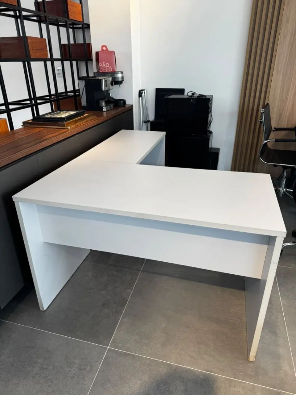 Mesa de escritório em L - Foto 2