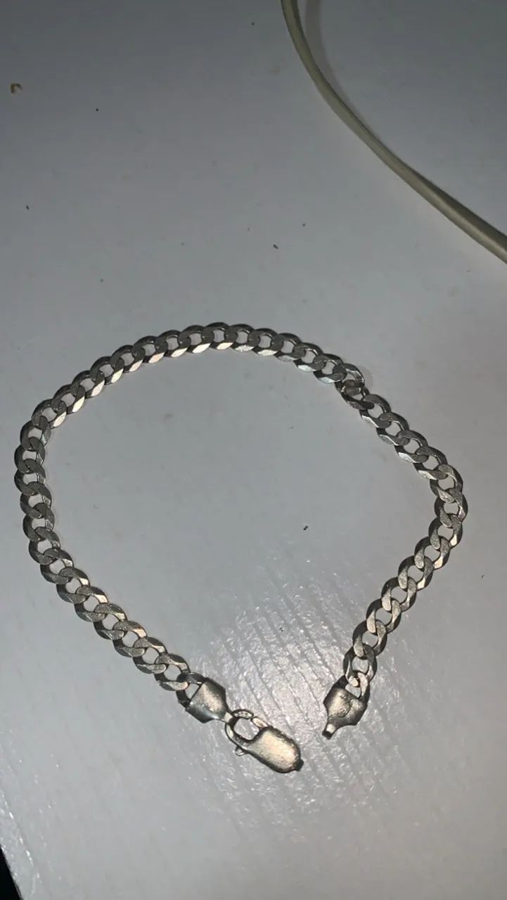 pulseira de prata