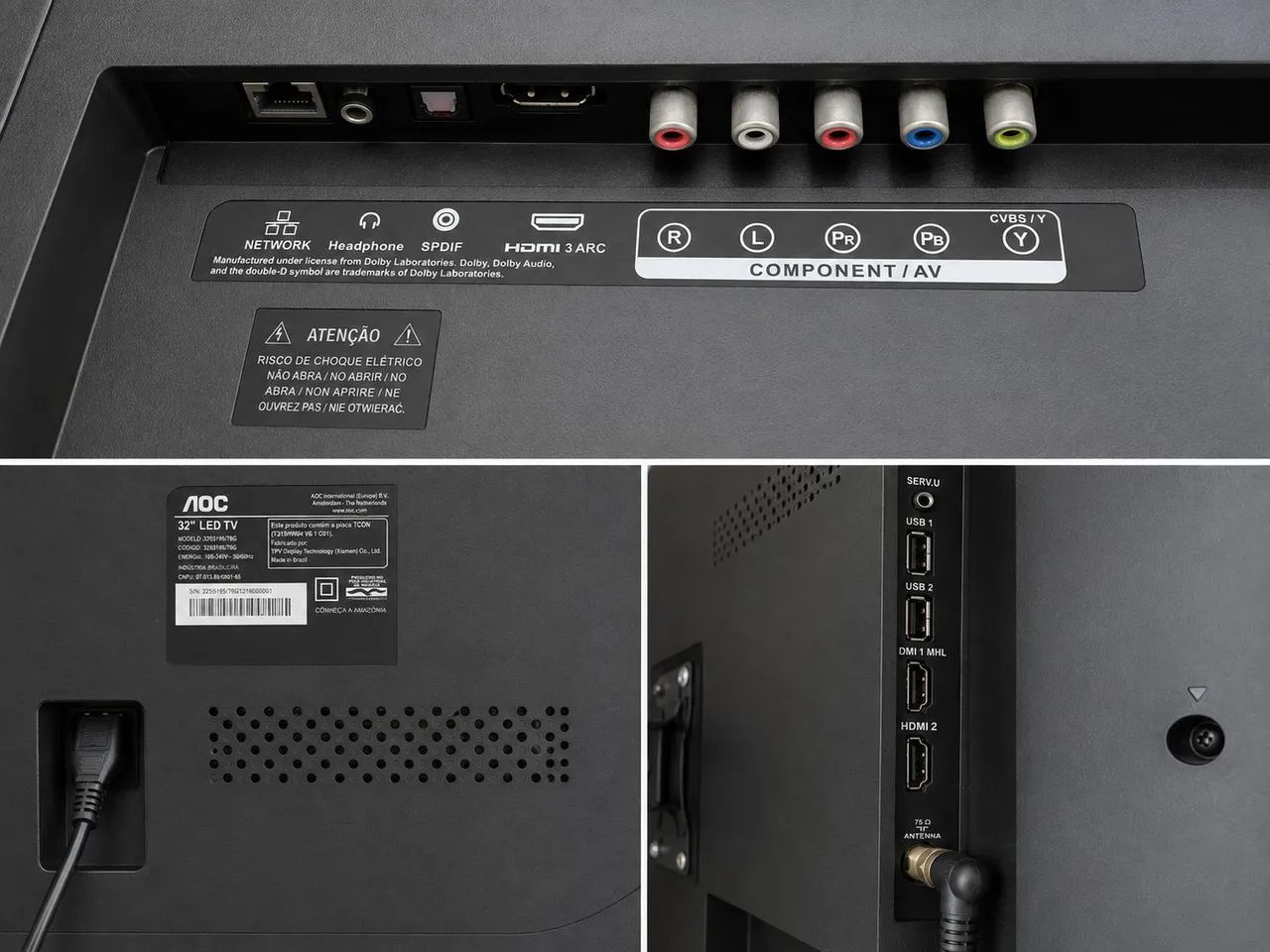 TV AOC Smart Led 32 polegadas  - Foto 3