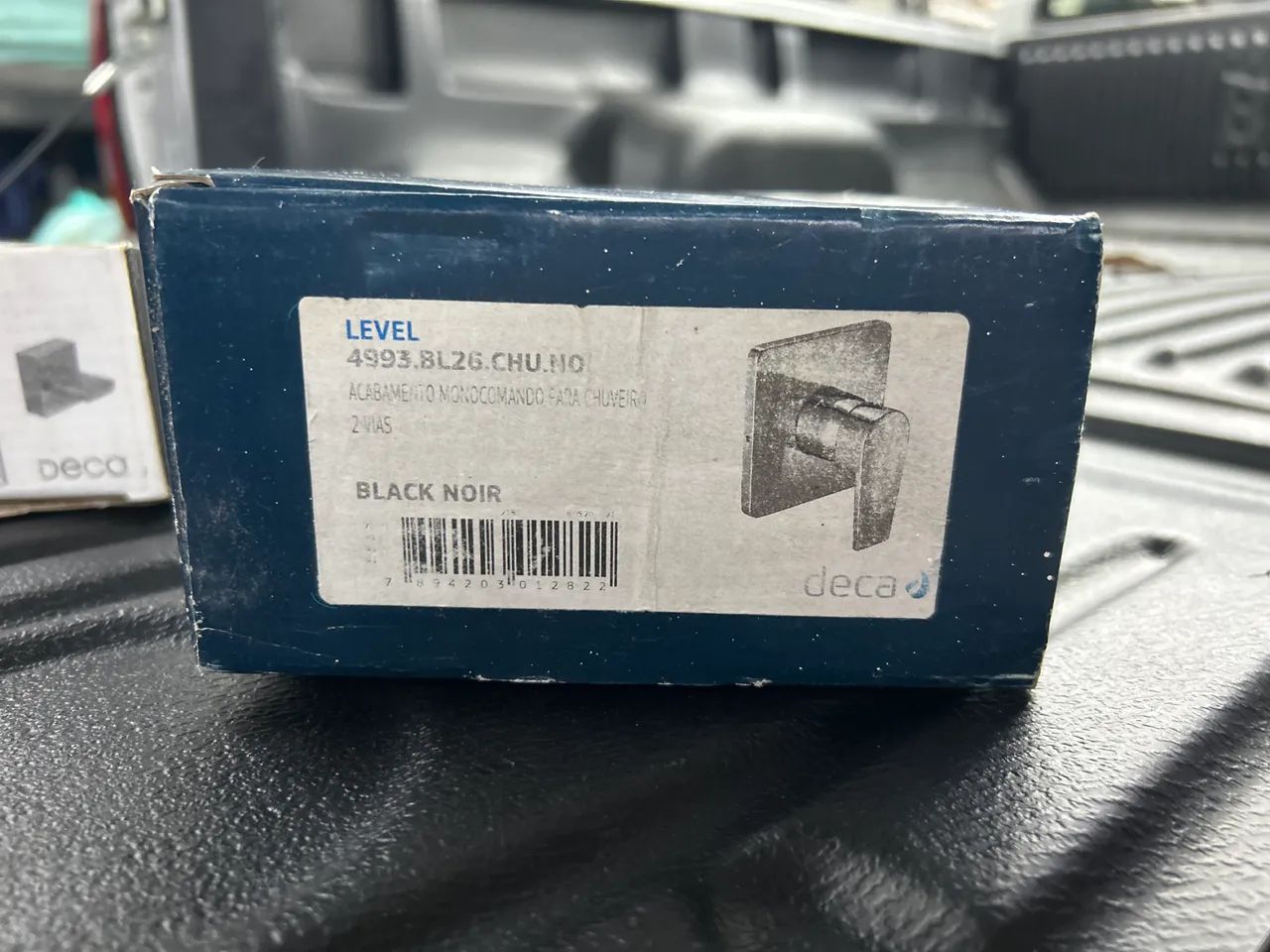 Monocomando chuveiro Deca Level Black Noir
