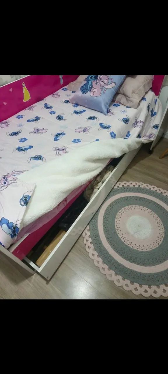 Cama de solteiro com cama auxiliar - Foto 5