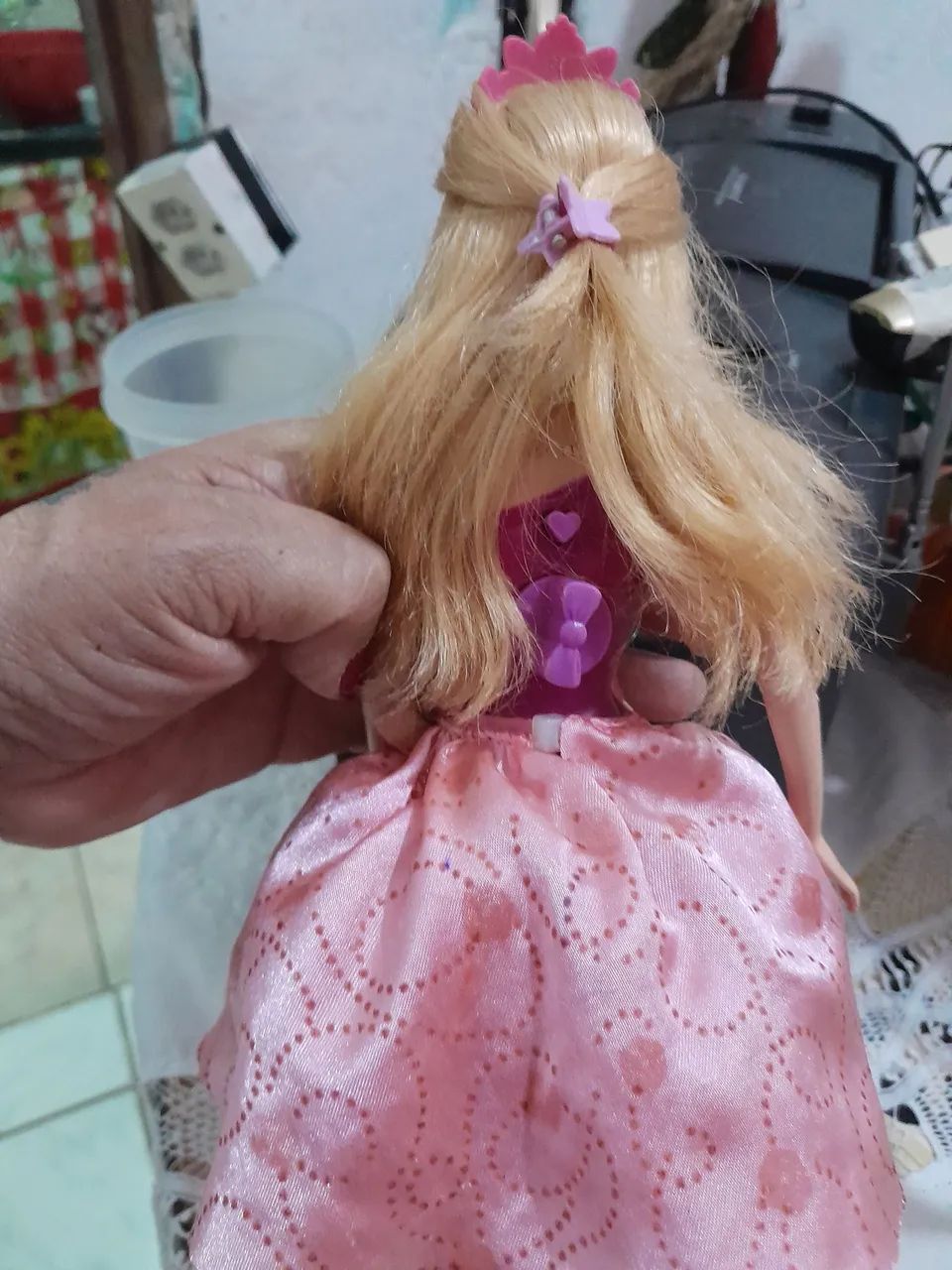 Boneca barbie escola de princesa  - Foto 4
