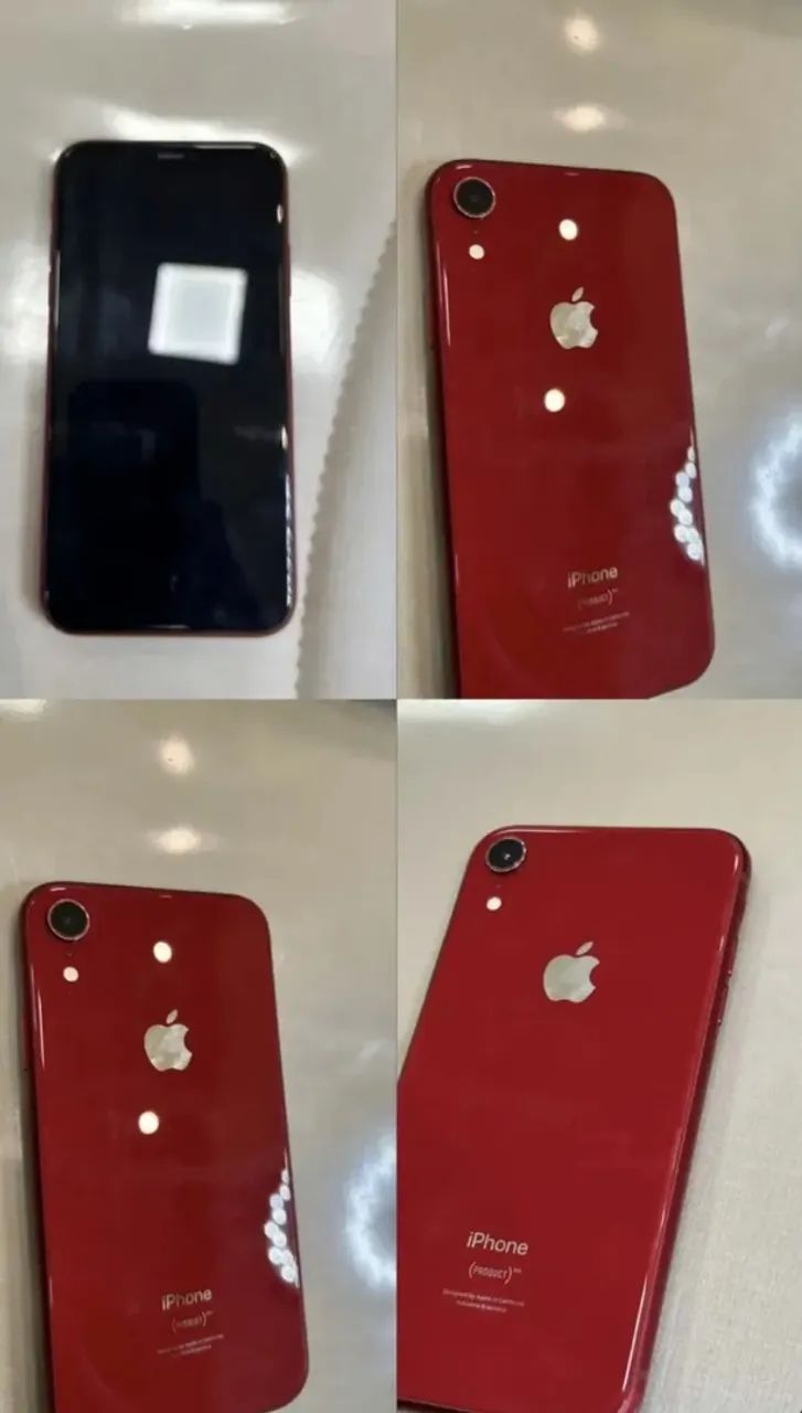 iPhone XR Red 128 gigas 