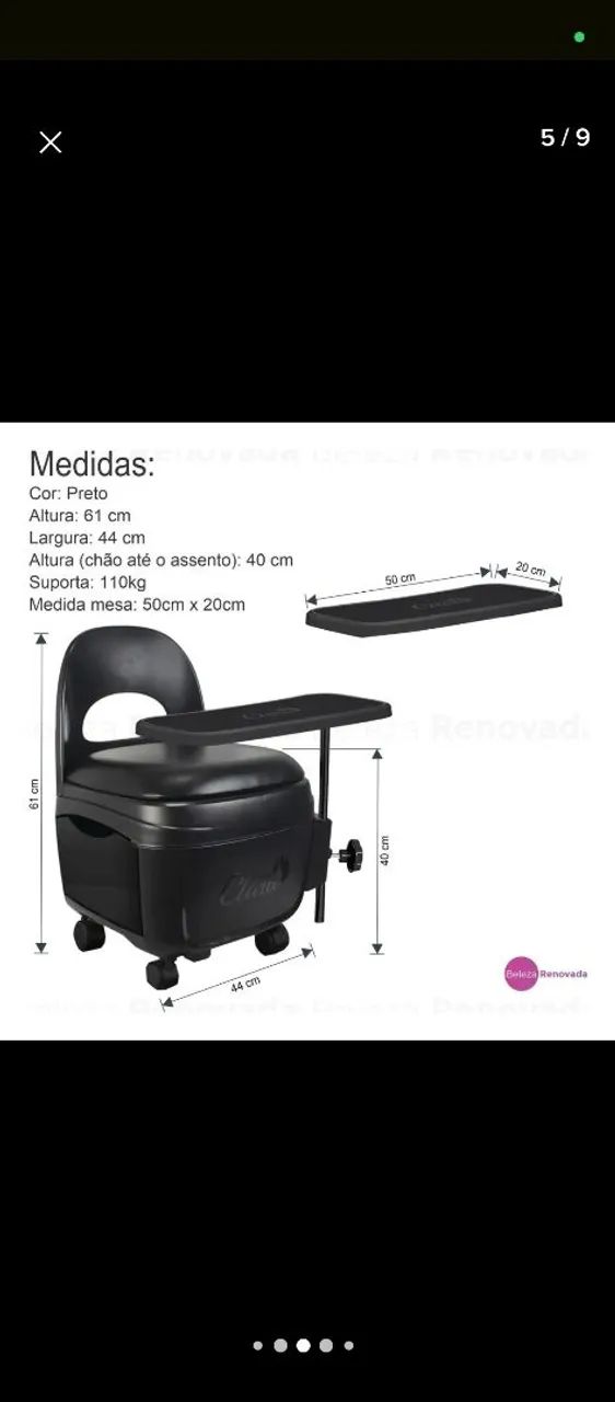 Cadeira de manicure  - Foto 2