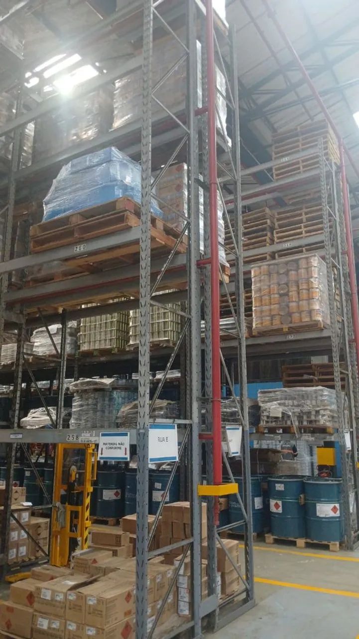 Porta Pallets / 4 mil kgs/Par - OFERTA ! R$79/ Long - Foto 4