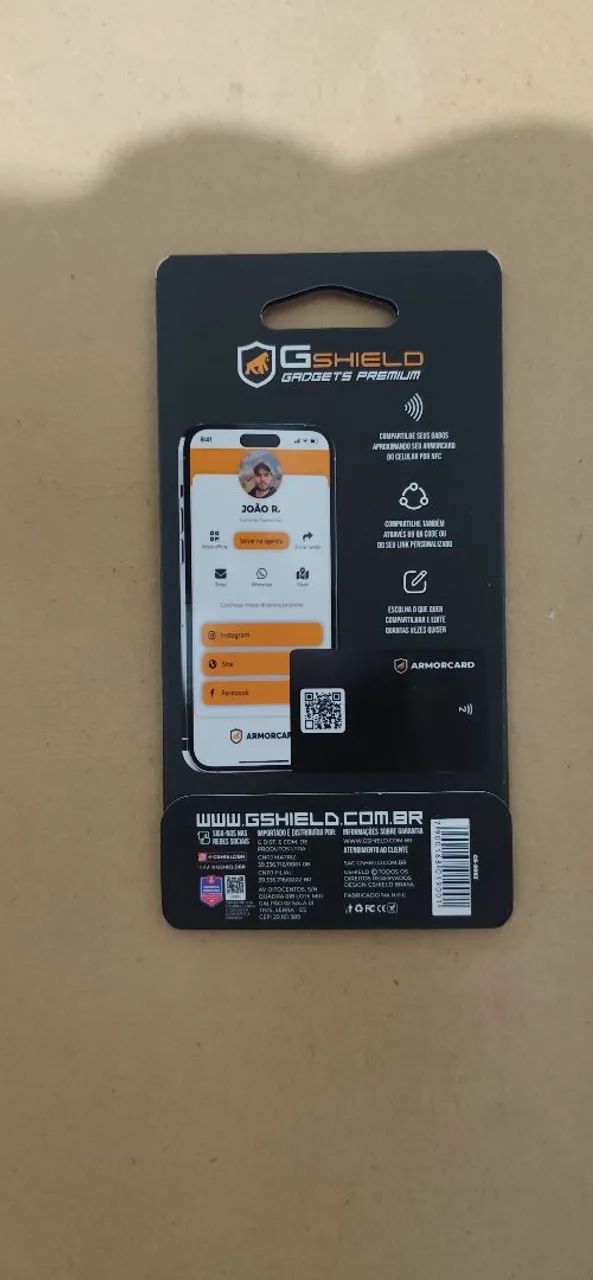Cartão de visita ArmorCard  - Foto 2