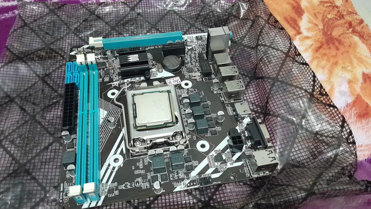 Placa mãe + processador - Foto 2