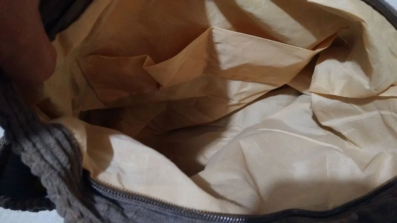 BOLSA DE TECIDO E VELUDO - Foto 2