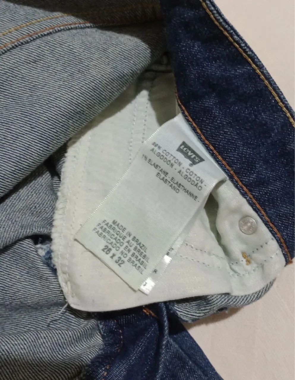Calça Levi?s feminina original - tamanho 36 - Foto 4