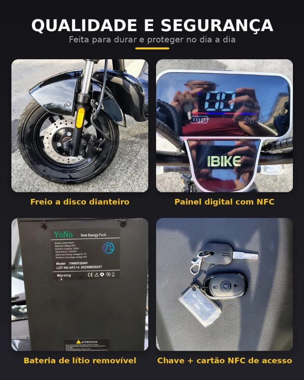Scooter Sol 1000w Nova - Foto 3