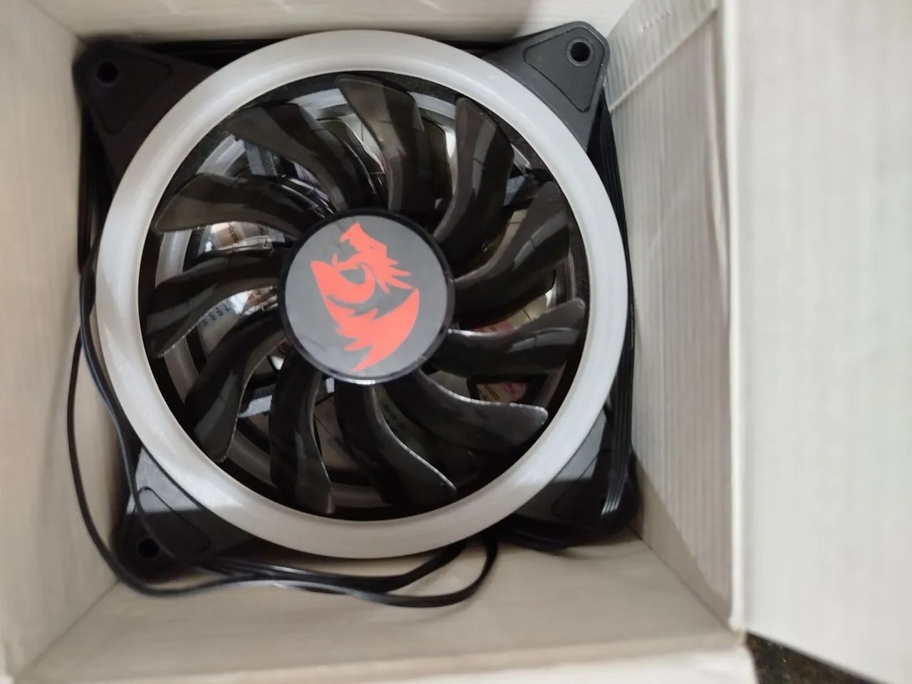 Kit com 2 Ventoinhas Redragon GC-F011 RGB (120mm) - Foto 3