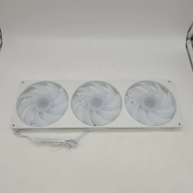 NZXT F420 RGB Core 420mm Branco - Foto 2
