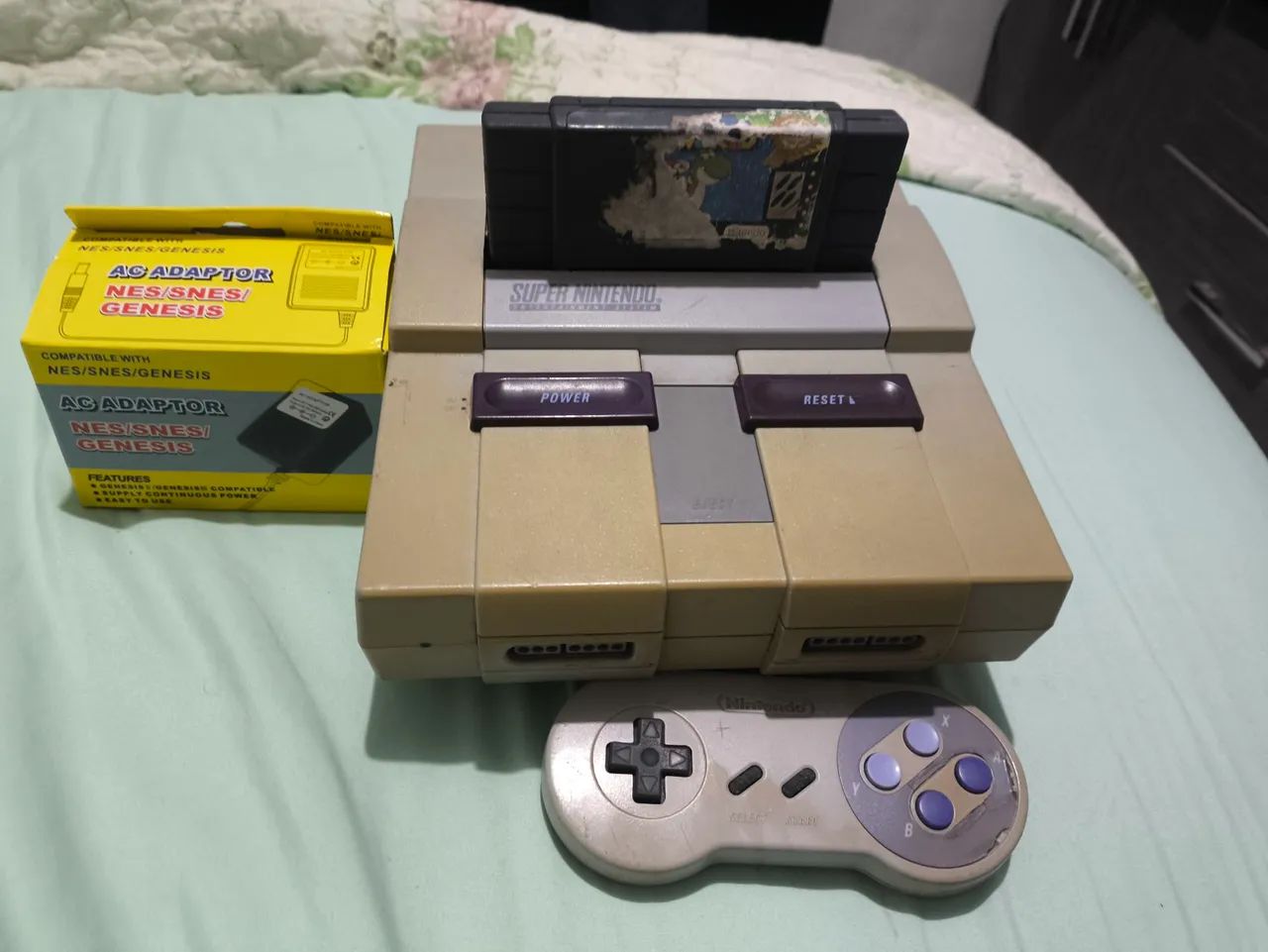 Super Nintendo Fat Modo  AV - Foto 2