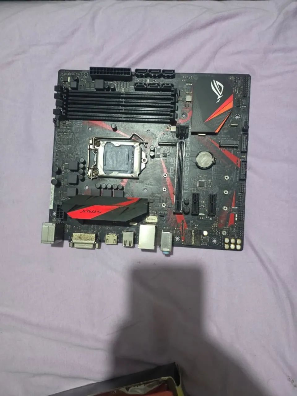 Placa mãe ROG STRIX B250G GAMING Usada - Foto 2