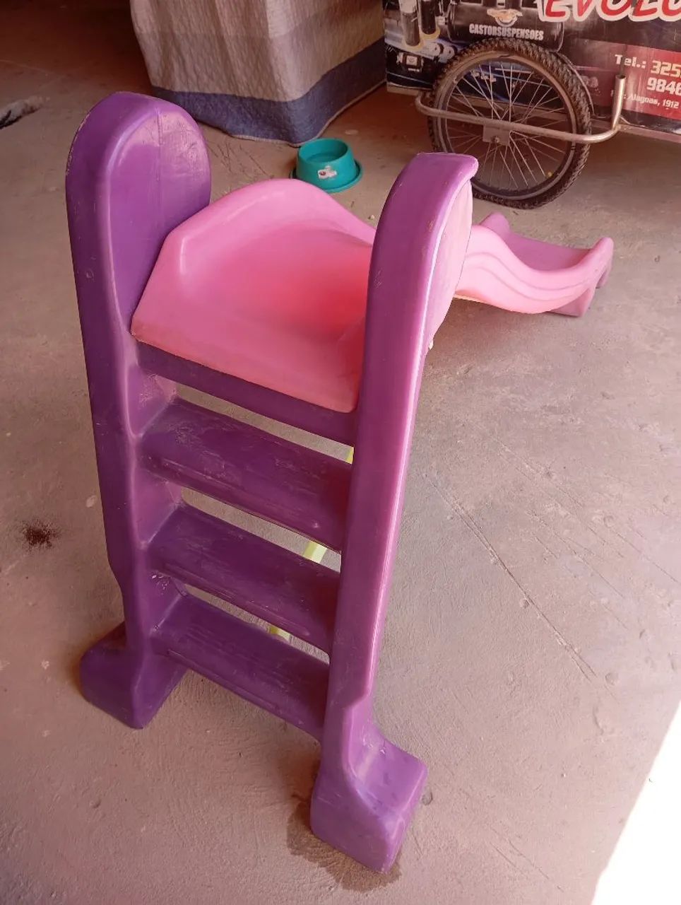 Escorregador infantil três escadas - Foto 4