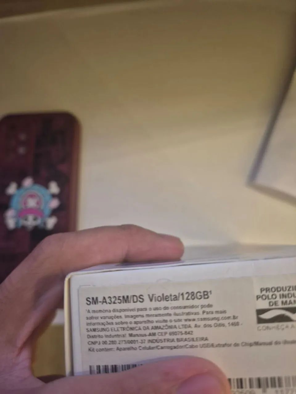 Samsung a32 original com nfc caixa original mais capinhas  - Foto 4