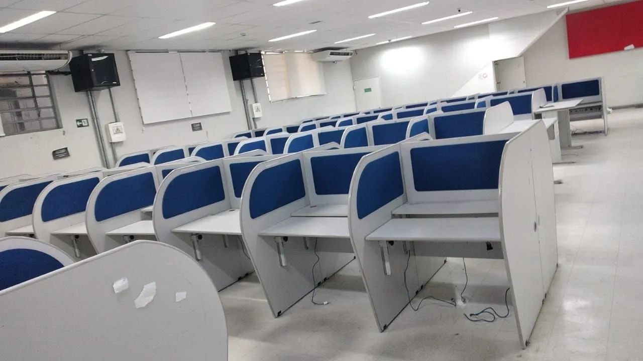 Baias de atendimento