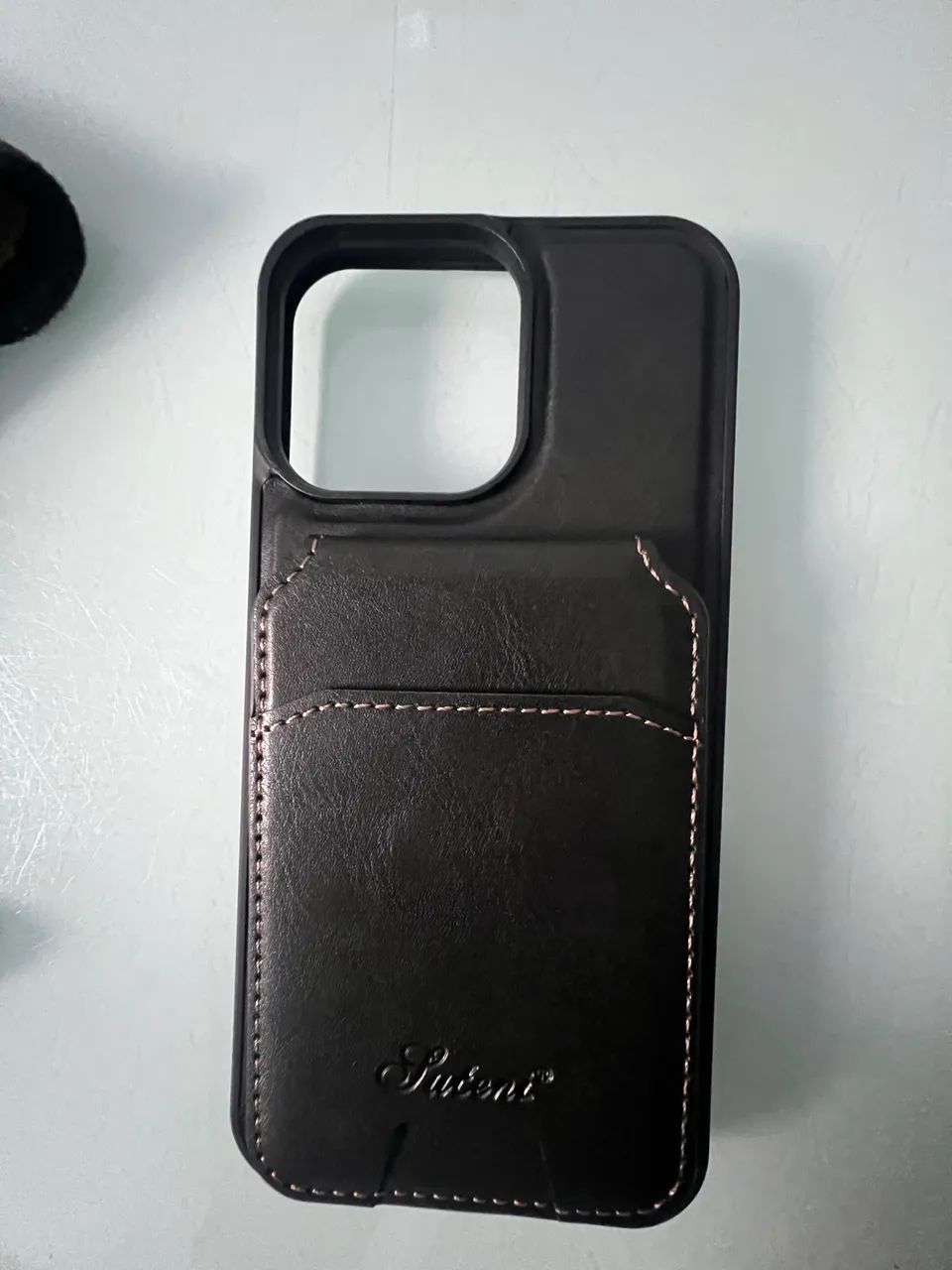 Capa de couro magnética iPhone 15 pro Max novo - Foto 3