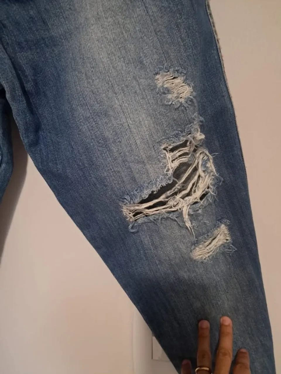 Calça Jeans nova - tamanho 34 - Foto 4