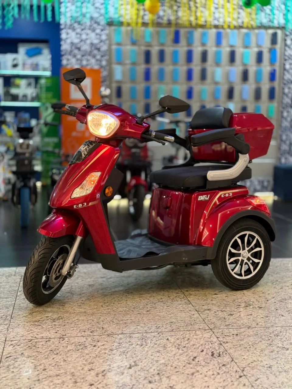 TRICICLO ELÉTRICO E-B3 - Foto 2