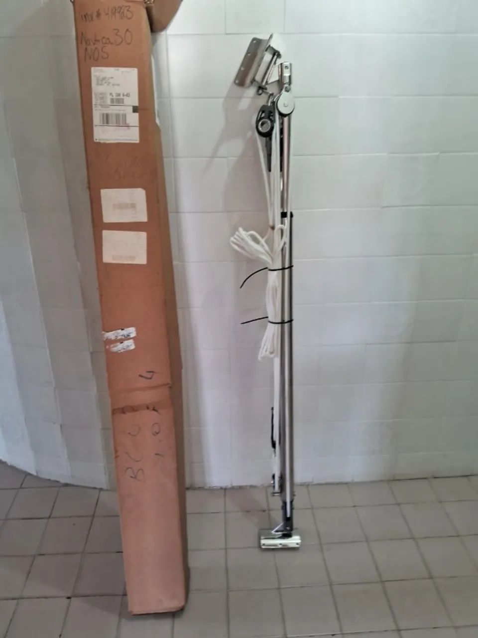 burro telescópico  para veleiro