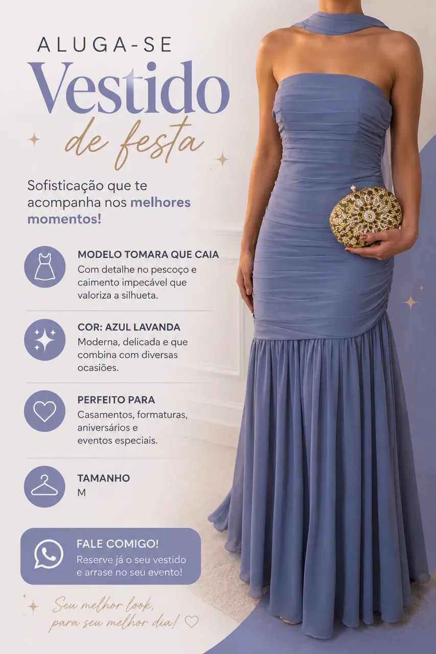 Aluga - se ou vendo vestido 