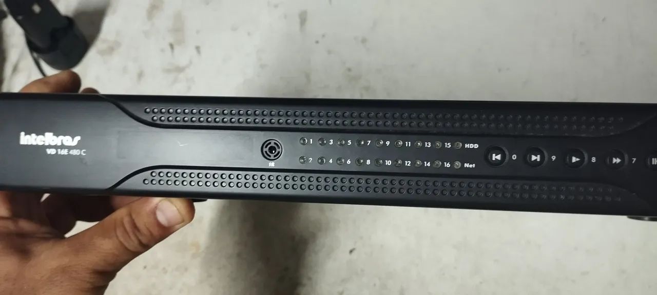 DVR Intelbras vd16e 480c analógico - Foto 5