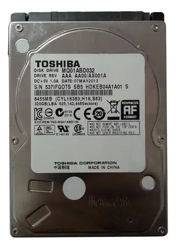 HD 320gb