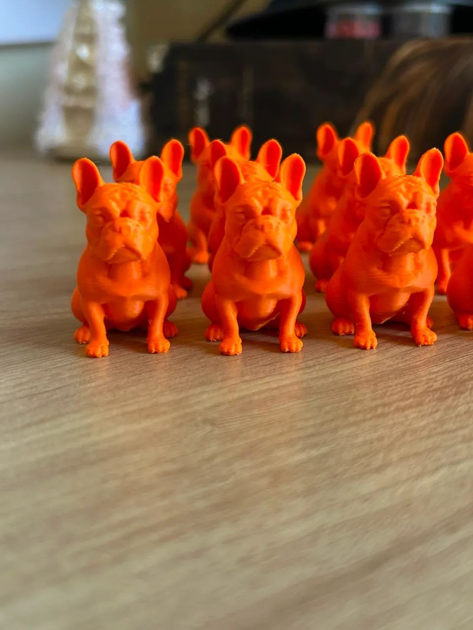 Miniatura 3D Buldogue Francês  - Foto 2