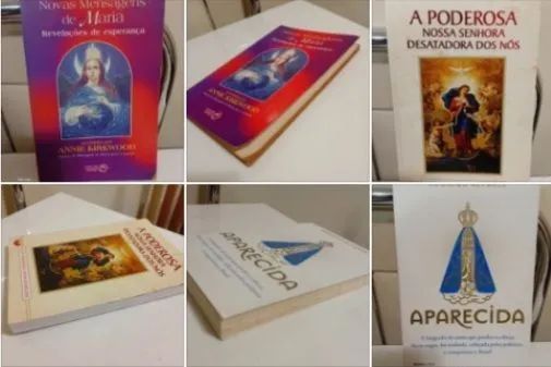 3 Livros de Santas