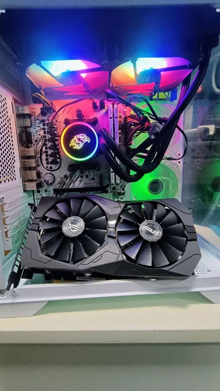 PC GAMER GTX 1650 FULLWHITE 