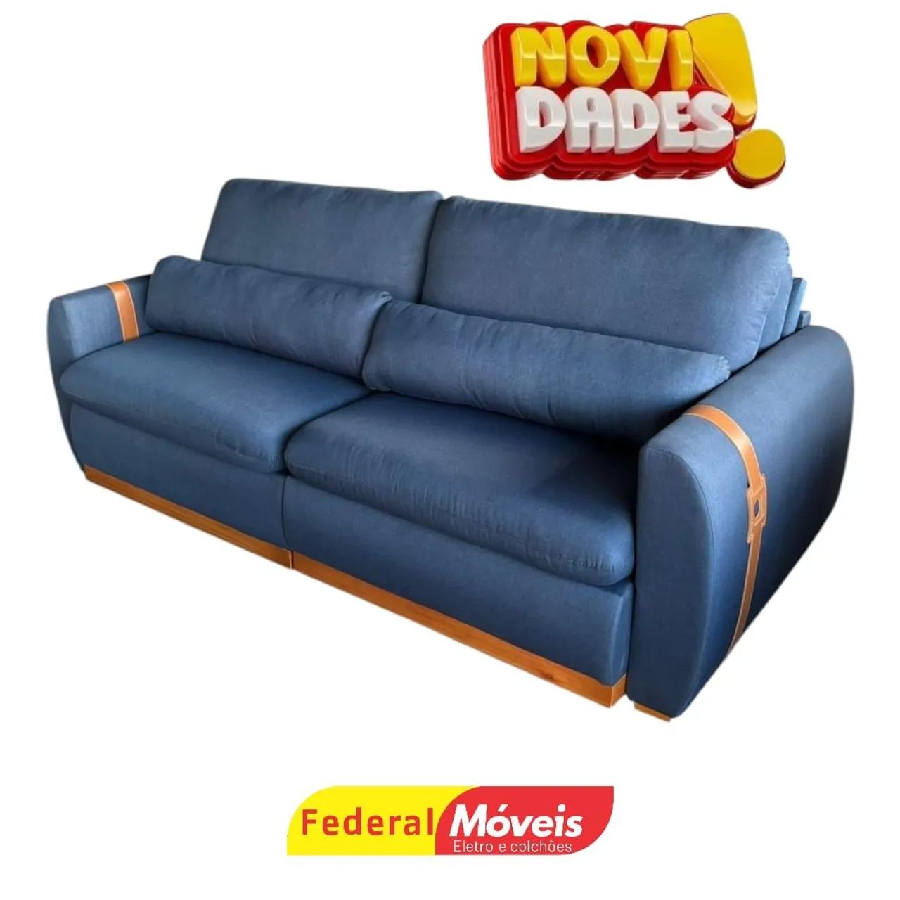 Sofá Cama 2,30m em Linho Premium Promoção - Solicite Catálogo 