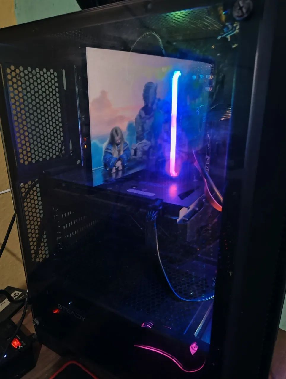 (completo) Pc Gamer RTX 2060 Super i3 10105F - Foto 2