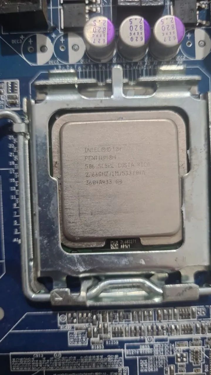 Vende-se placa mãe e processador e memórias.  - Foto 2