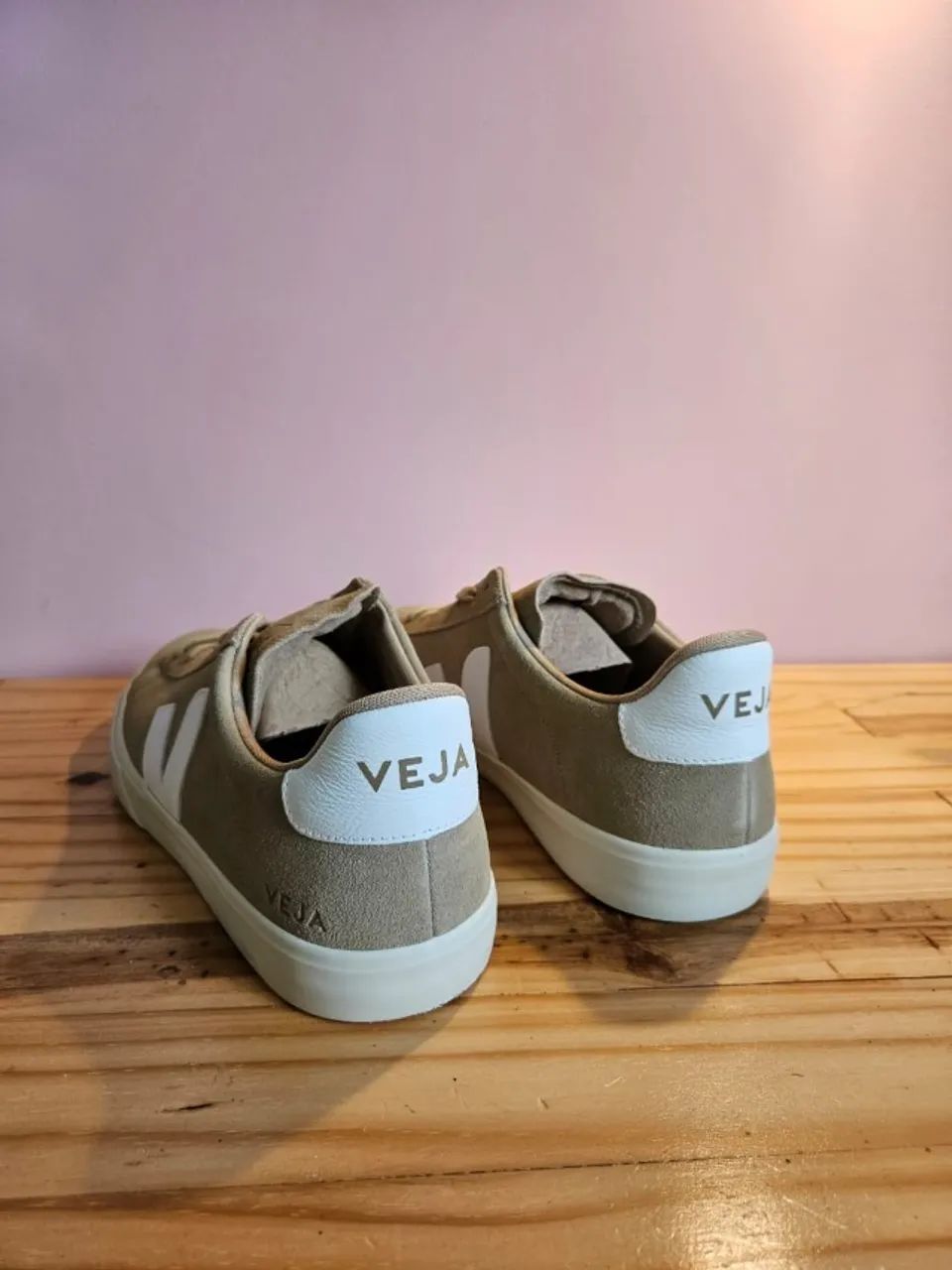 Tênis Vert (Veja) original em couro. - Foto 4