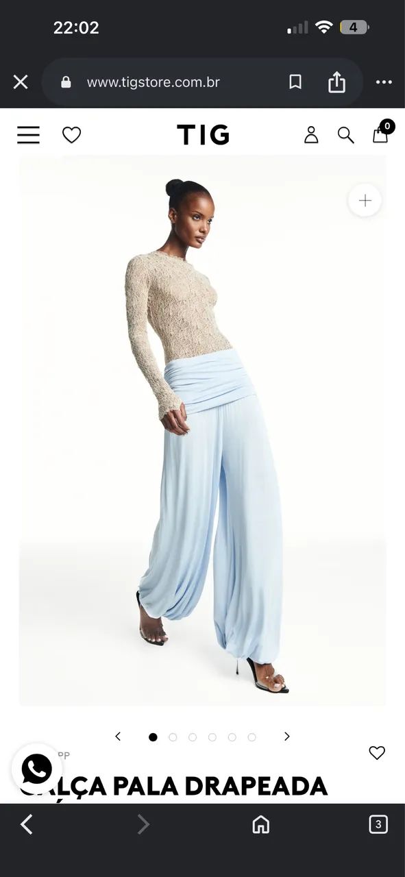 Calça TIG feminina  - Foto 2