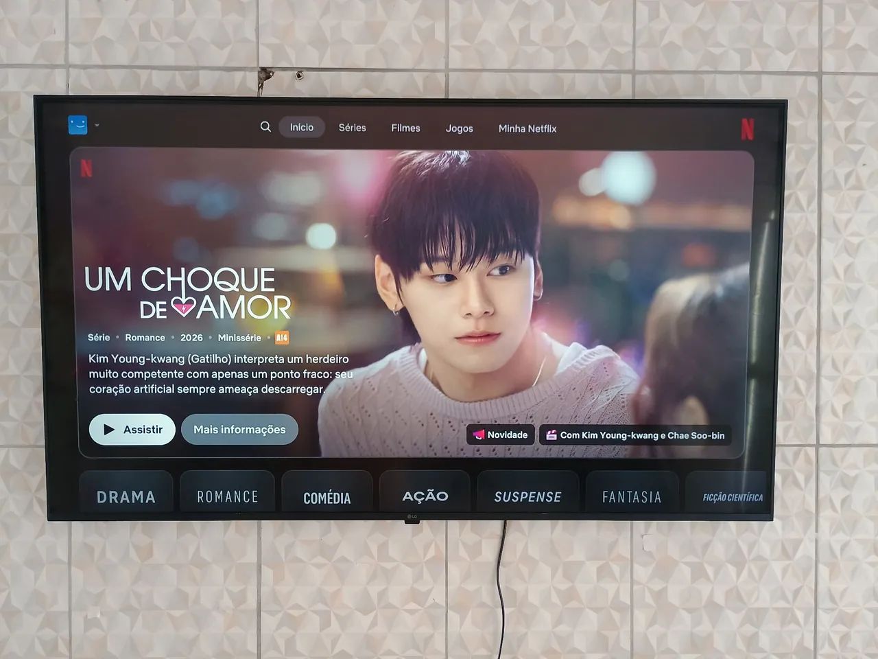 Tv LG 50 polegadas smart 4k Alexa comando de voz Bluetooth Xbox jogos  - Foto 5