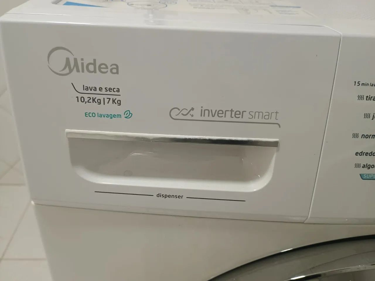 Lava e Seca Midea 10,2 kg 127V Usada - Foto 2