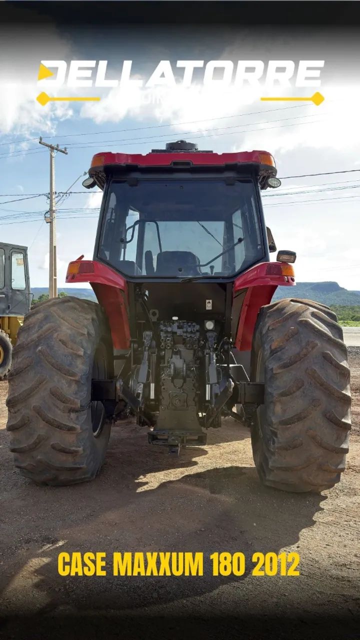 CASE MAXXUM 180 2012 5000 HORAS 4X4 IMPECAVEL - Foto 5