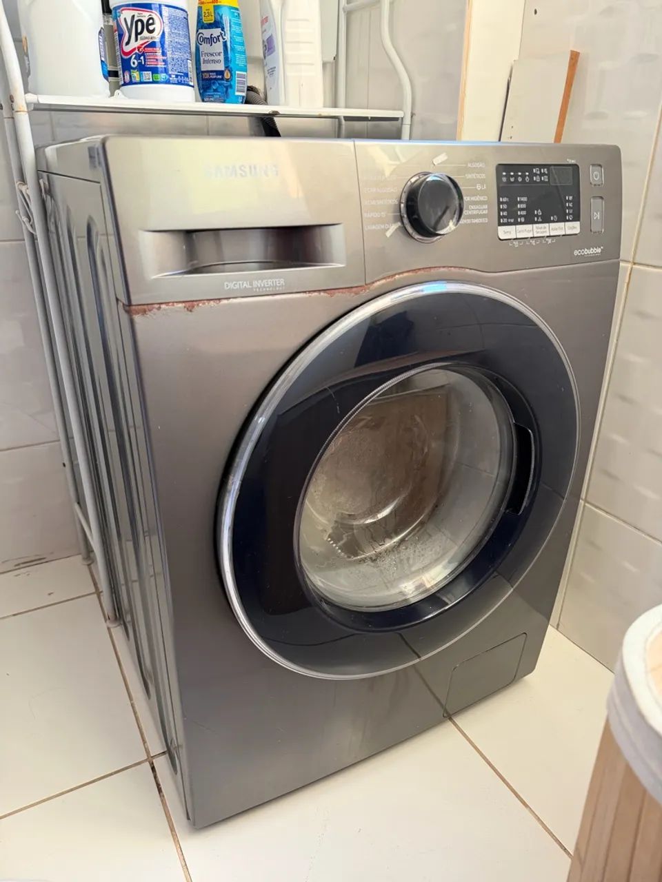 Lava e Seca Samsung EcoBubble 11 kg - Funcionando Perfeitamente - Foto 4