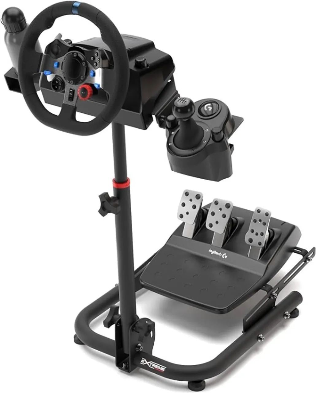 VOLANTE LONGITEC + SUPORTE