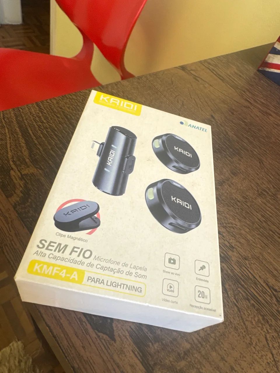 Microfone sem fio 