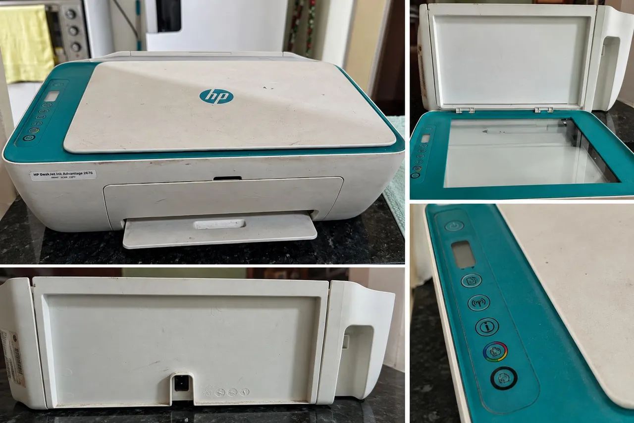Impressora HP azul