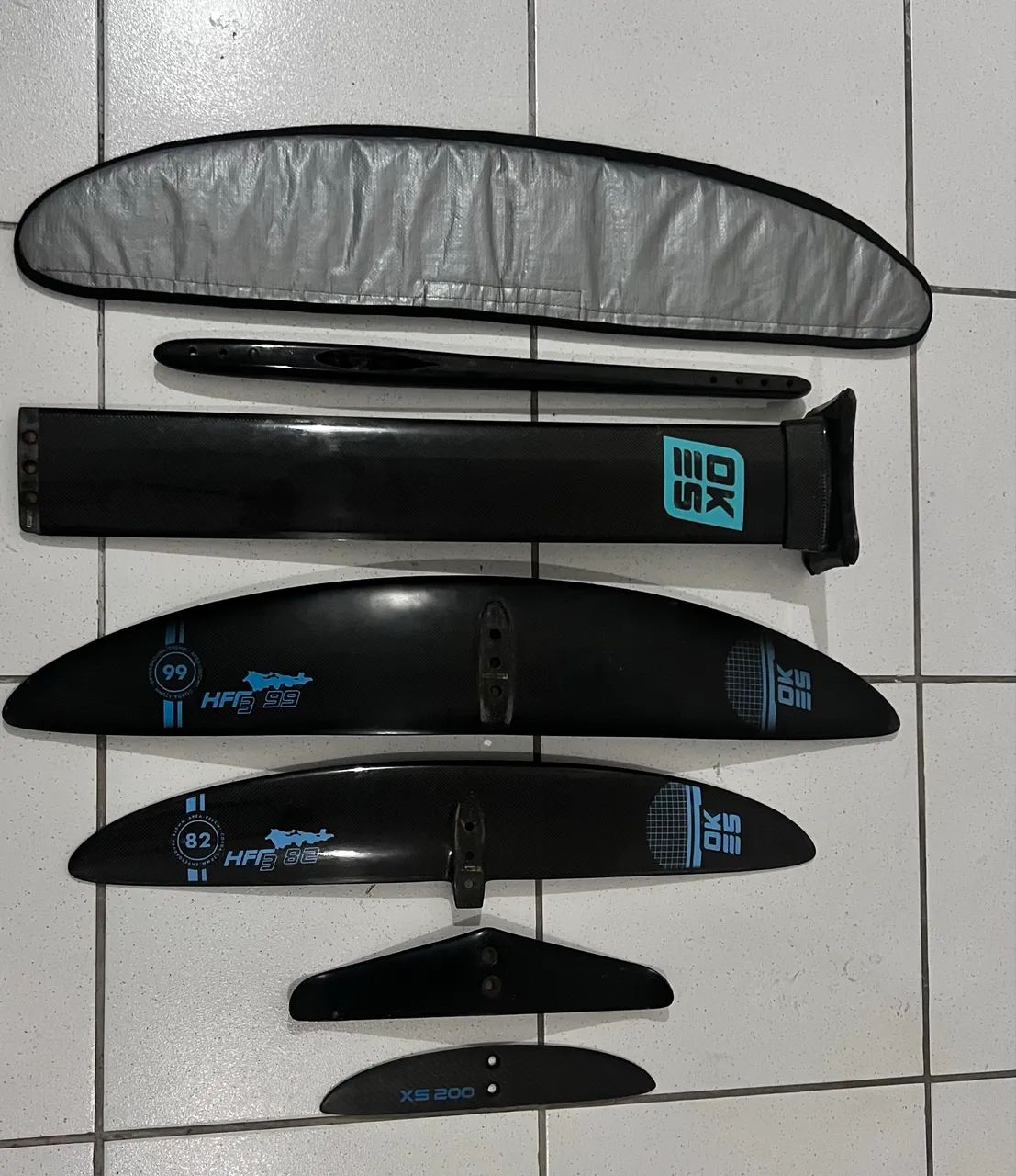 Hidrofoil Okes  completo 