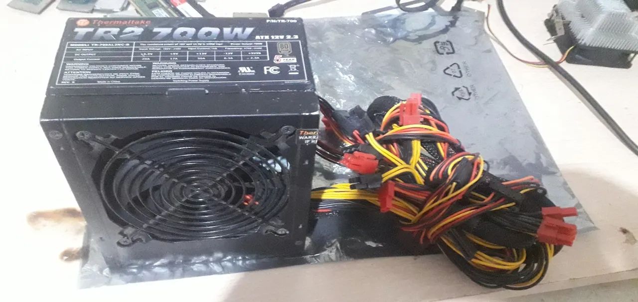 Fonte Gamer 700w real  - Foto 2
