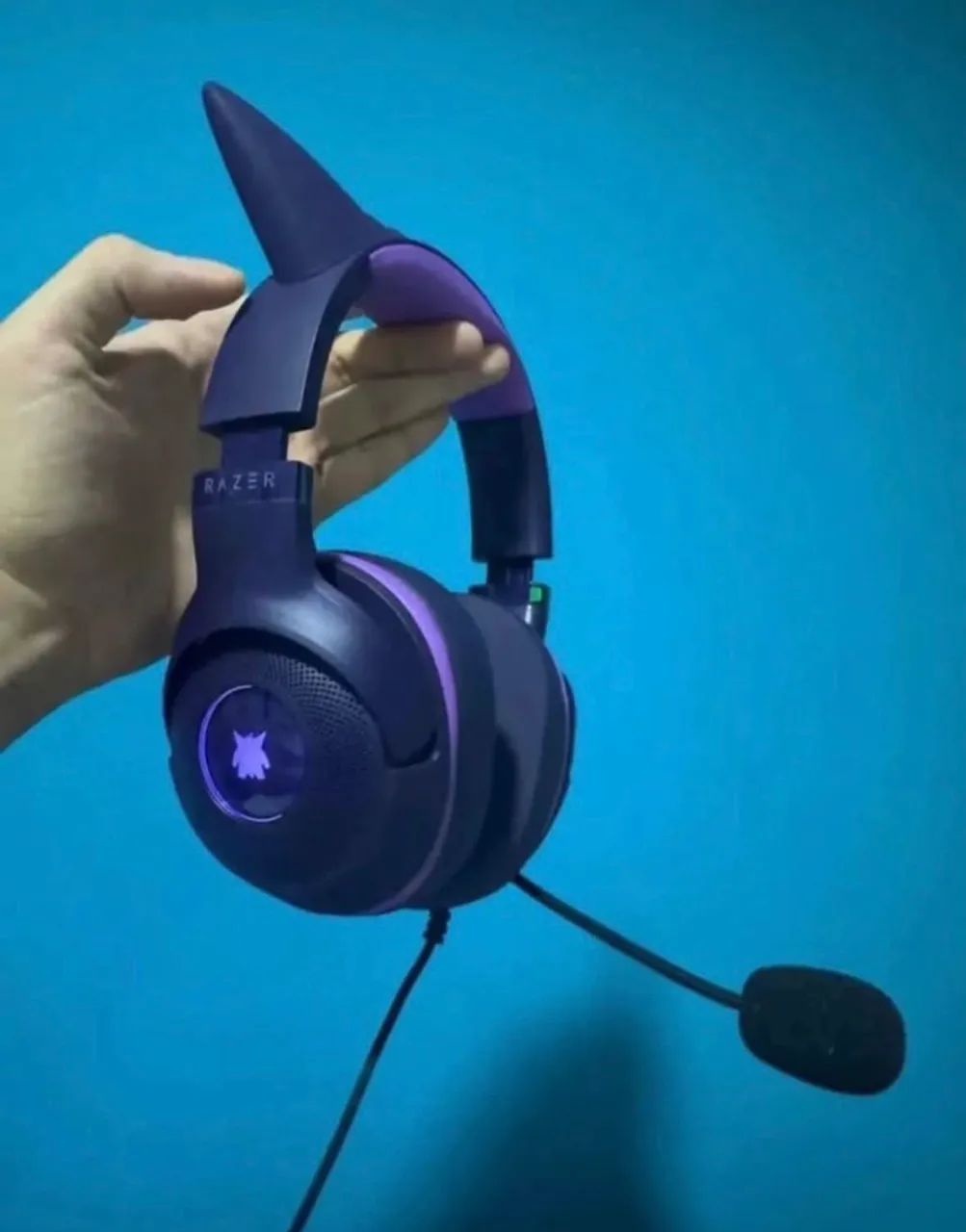 Headset Razer Kitty V2 Gengar Edition - Foto 2