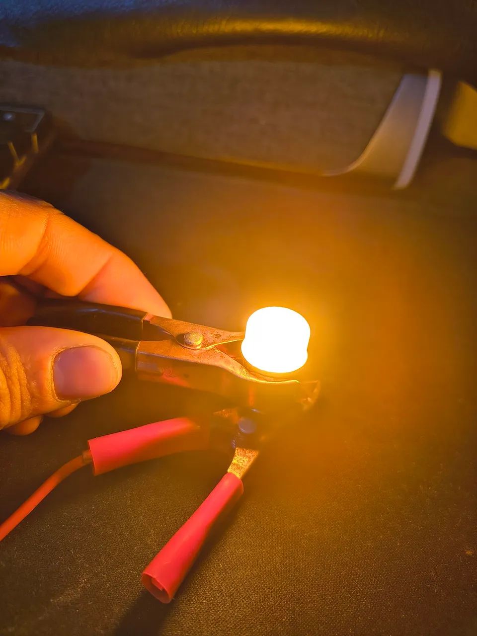 Lâmpada  led para pisca laranja 