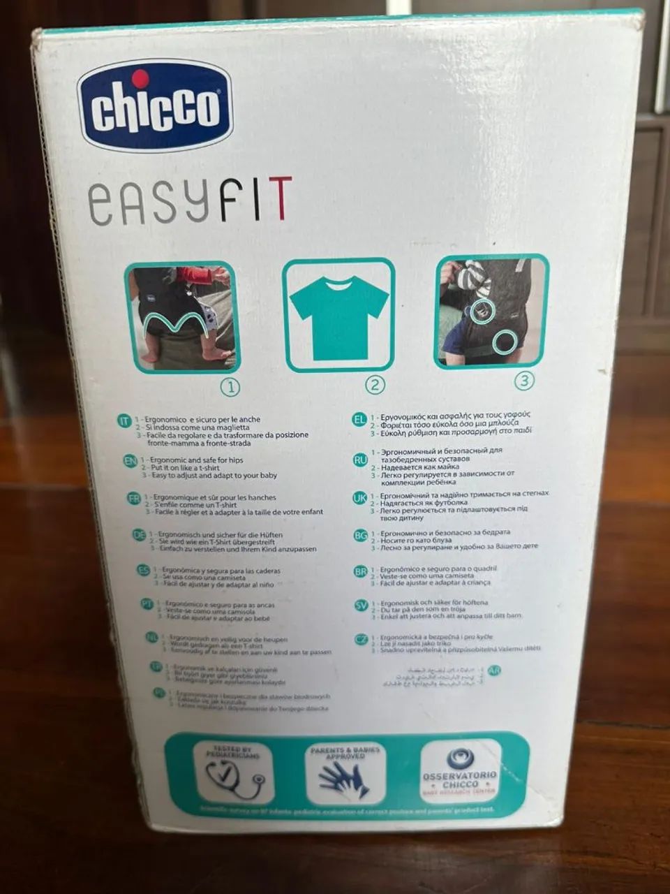 Canguru Chico Easyfit Ergonômico Para Bebê  - Foto 3